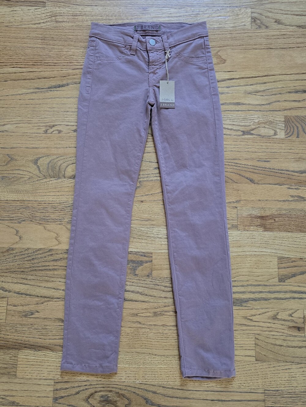 J Girl By J Brand Girl's Dusty Mauve Skinny Jeans